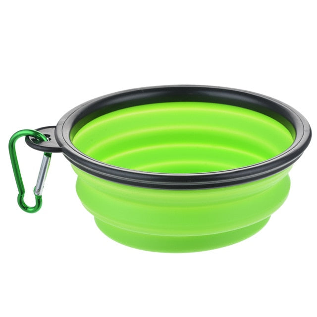 Collapsible Silicone Travel Bowl for Dogs