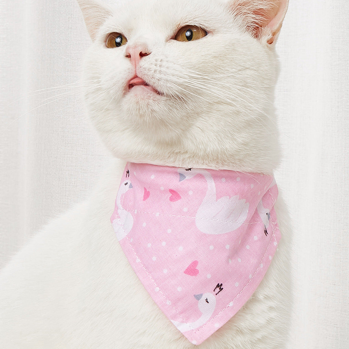 Cartoon Print Triangle Bandana Bib