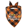 Plaid Thanksgiving Bandana for Pets