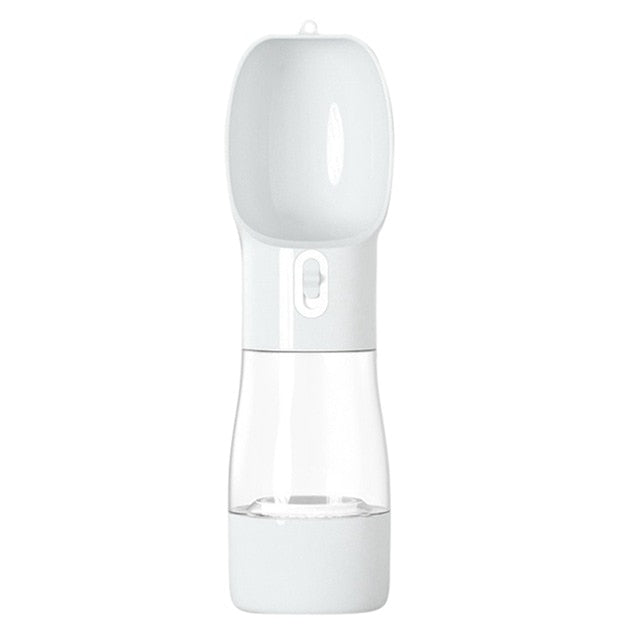 Portable Pet Water Bottle with Bowl - Travel Feeder