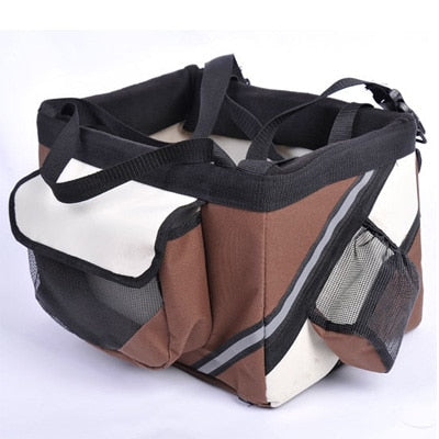 Pet Bicycle Carrier Bag - Portable Bike Basket