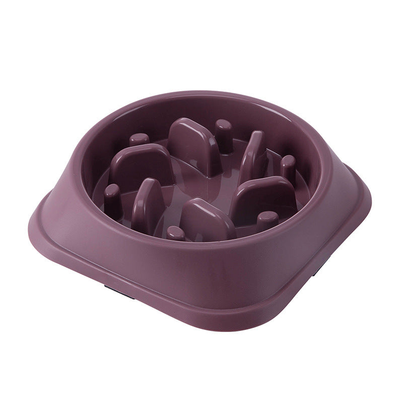 Anti-Overturn Slow Feed Dog Bowl