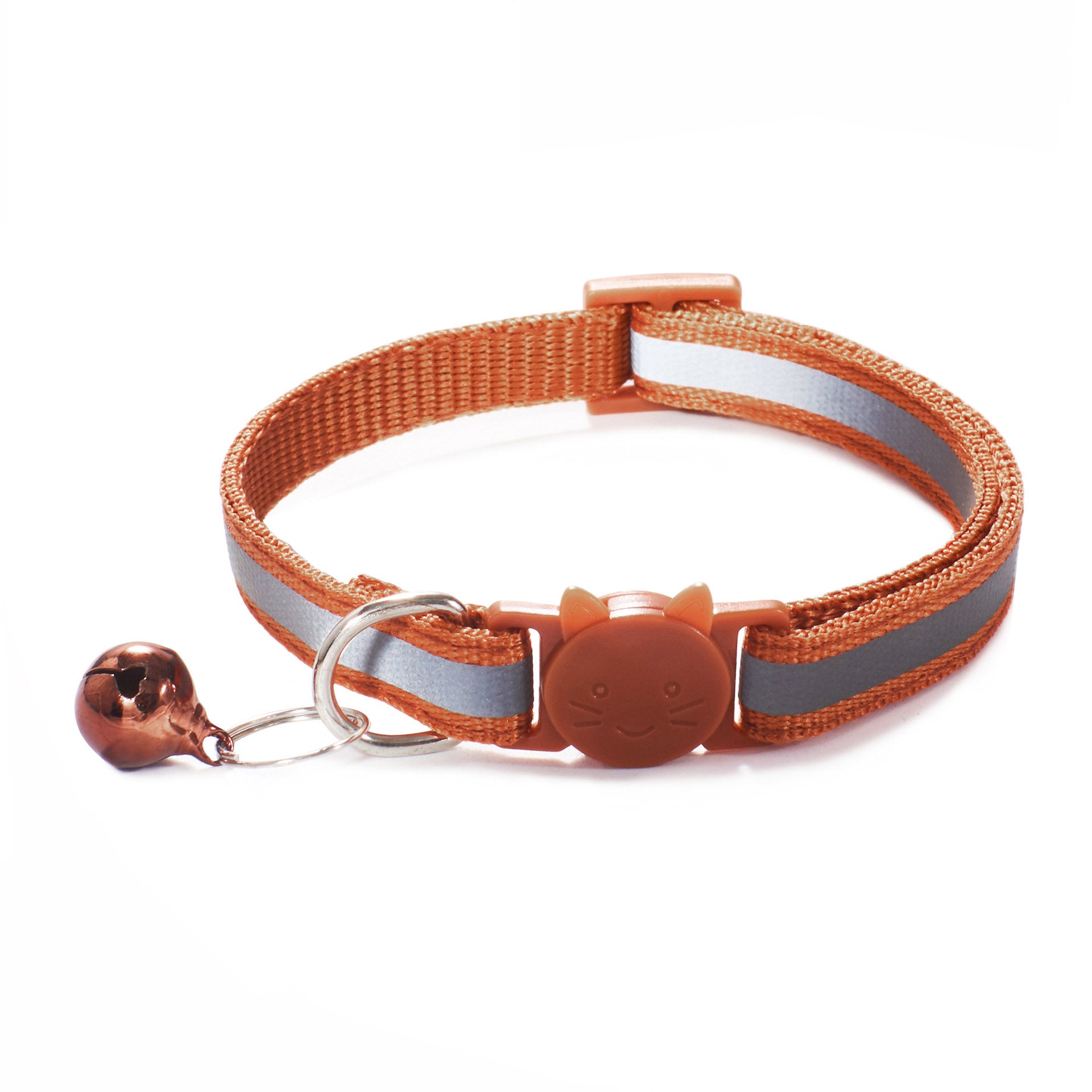 Reflective Breakaway Cat Collar with Bell