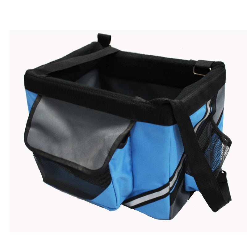 Pet Bicycle Carrier Bag - Portable Bike Basket