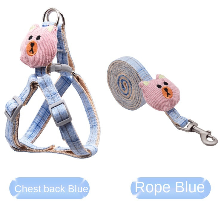 Adjustable Cotton Rope Leash for Dogs
