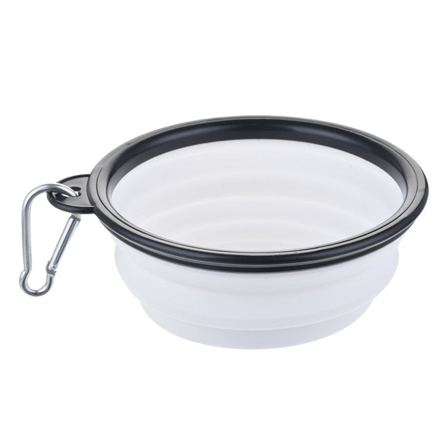 Collapsible Silicone Travel Bowl for Dogs