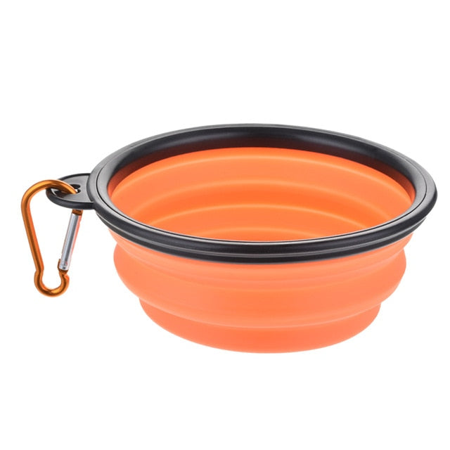 Collapsible Silicone Travel Bowl for Dogs