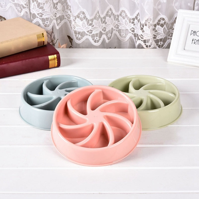 Slow-Feed Training Bowl for Dogs &amp; Cats