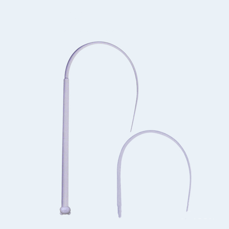 Silicone Mouse Tail Cat Teaser Wand with Refill