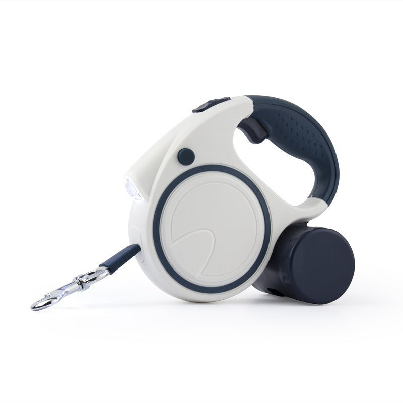 Retractable Dog Leash with Flashlight