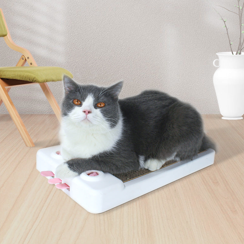 Corrugated Cat Scratching Board with Catnip