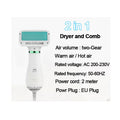 2-in-1 Pet Hair Dryer & Grooming Comb