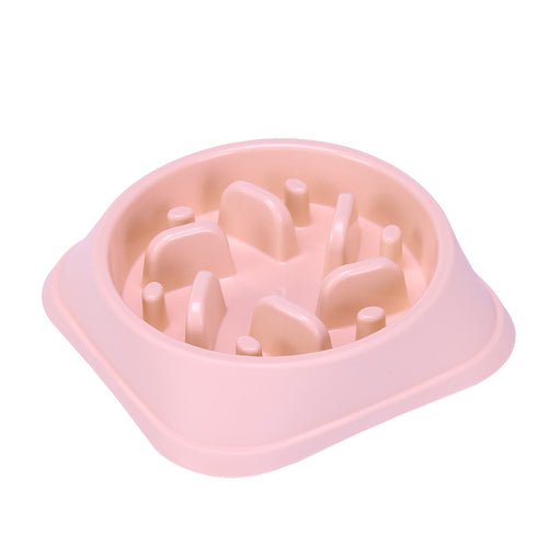 Anti-Overturn Slow Feed Dog Bowl