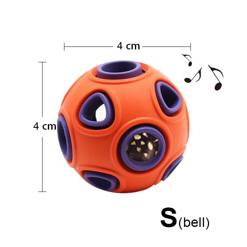 Interactive Rubber Chew Ball for Dogs