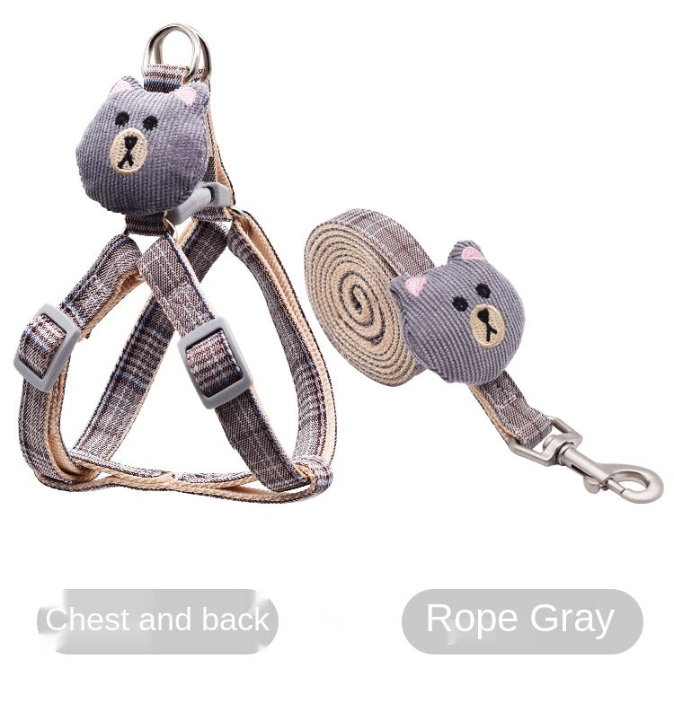 Adjustable Cotton Rope Leash for Dogs
