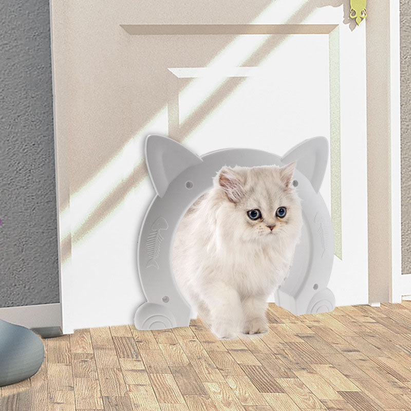 Lockable Pet Door Flap for Cats and Small Dogs