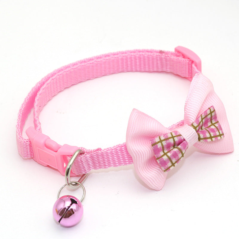 Lattice Bow Collar for Cats &amp; Dogs