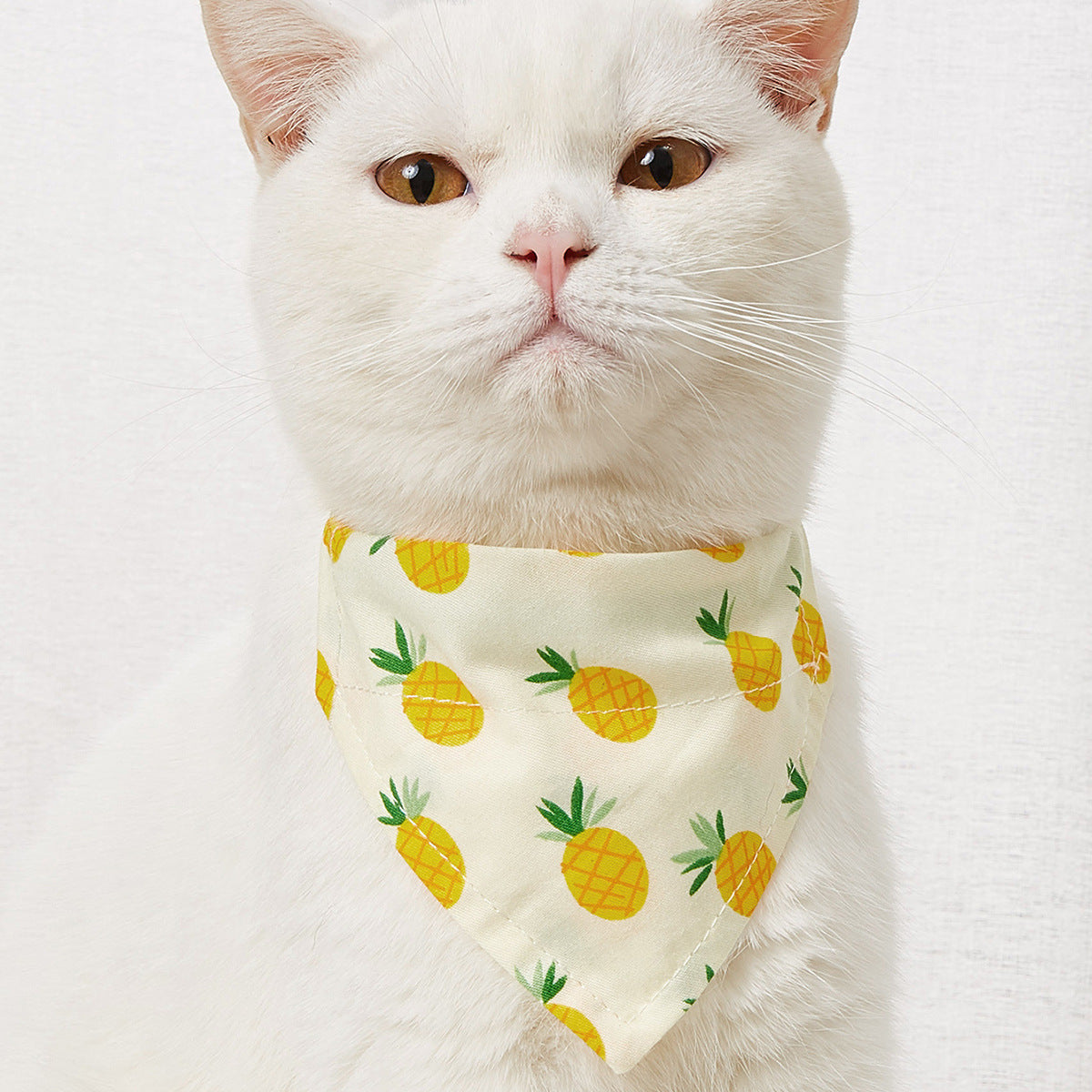 Cartoon Print Triangle Bandana Bib