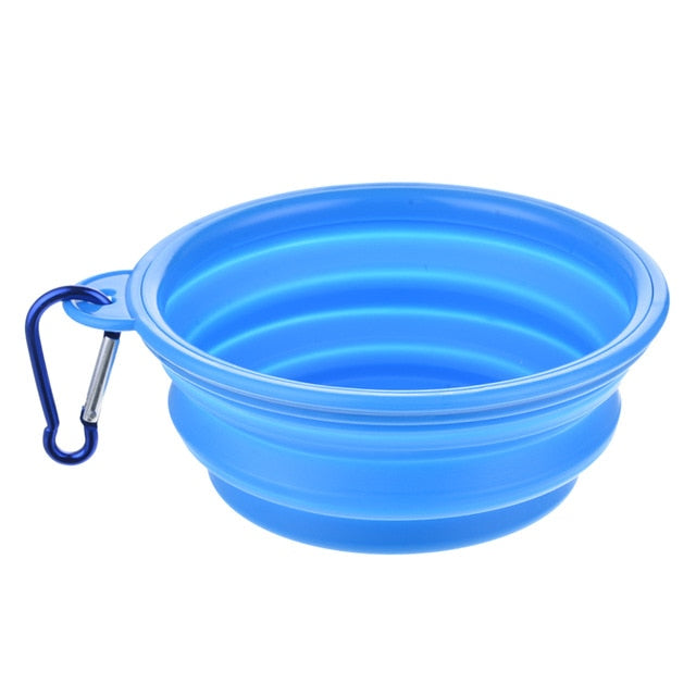 Collapsible Silicone Travel Bowl for Dogs