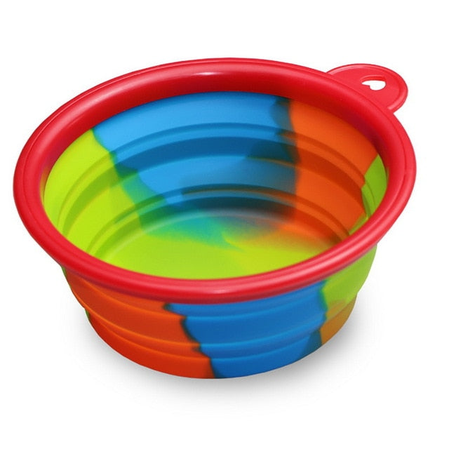 Collapsible Silicone Travel Bowl for Dogs