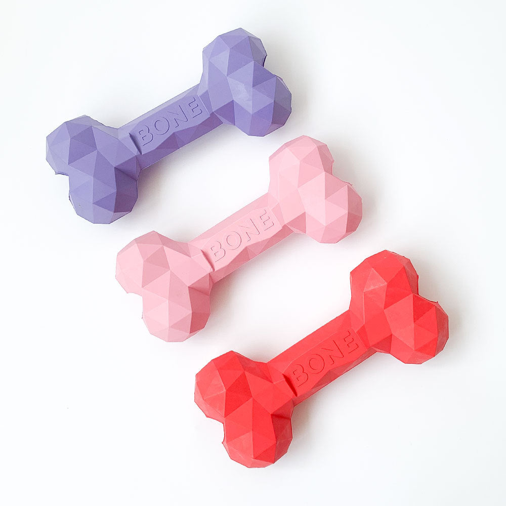 Diamond Bone Slow-Feeding Chew Toy