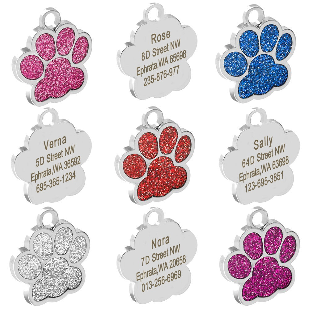 Personalized Engraved Pet ID Tag