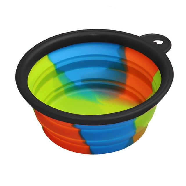 Collapsible Silicone Travel Bowl for Dogs