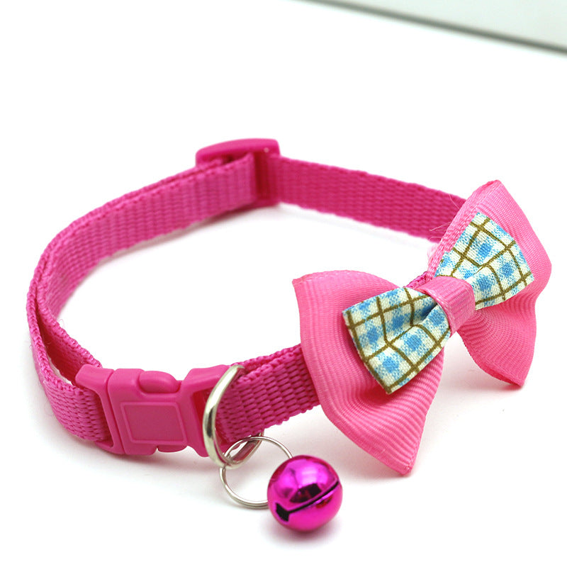 Lattice Bow Collar for Cats &amp; Dogs